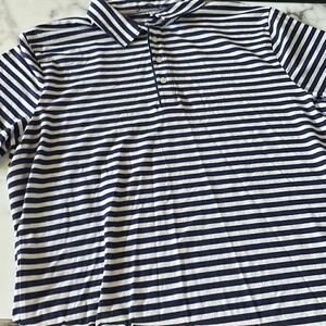 J. Crew Striped Performance Polo Sz. XL